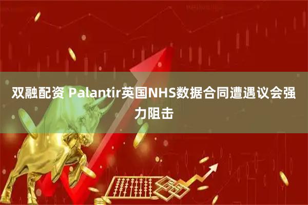 双融配资 Palantir英国NHS数据合同遭遇议会强力阻击